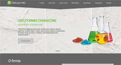 Desktop Screenshot of odczynniki-chemiczne.com